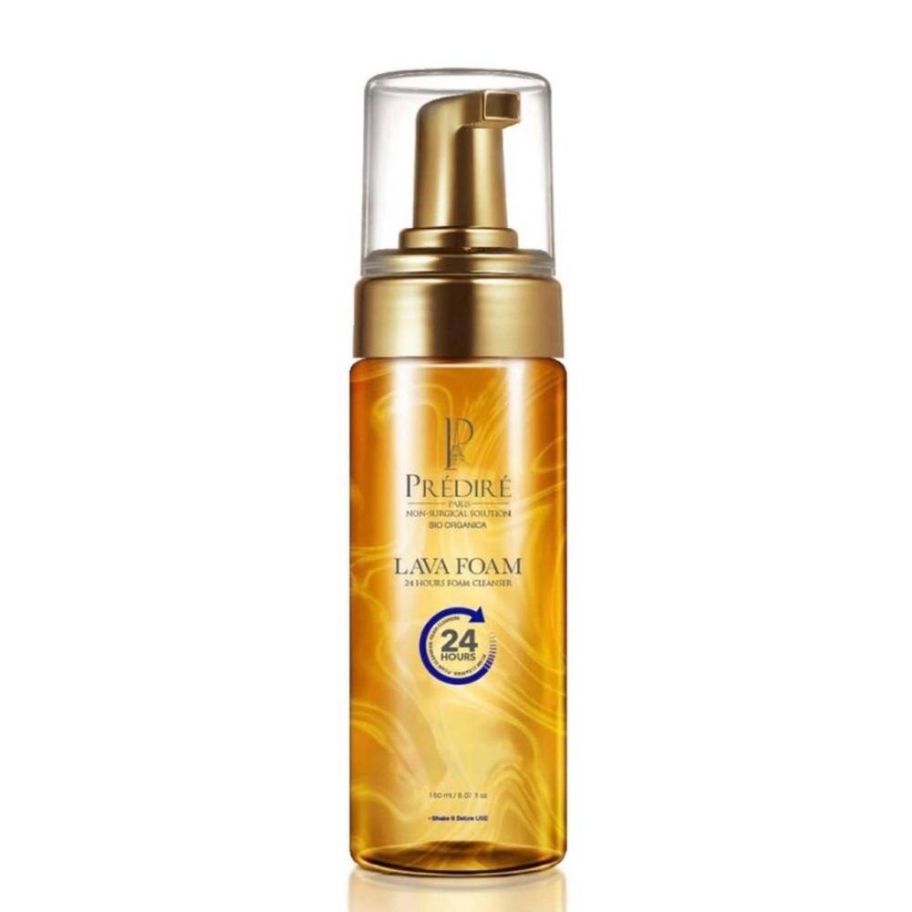 Hydrating Lava Foam Facial Cleanser (Rich with Vitamin E & A)